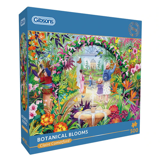 Gibsons Games Botanical Blooms 500 Piece Jigsaw Puzzle Toys G3165