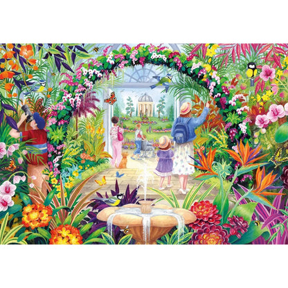 Gibsons Games Botanical Blooms 500 Piece Jigsaw Puzzle Toys G3165