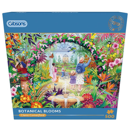 Gibsons Games Botanical Blooms 500 Piece Jigsaw Puzzle Toys G3165