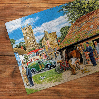 Gibsons Games Daily Deliveries 4 x 500 Piece Jigsaw Puzzle Toys G5072