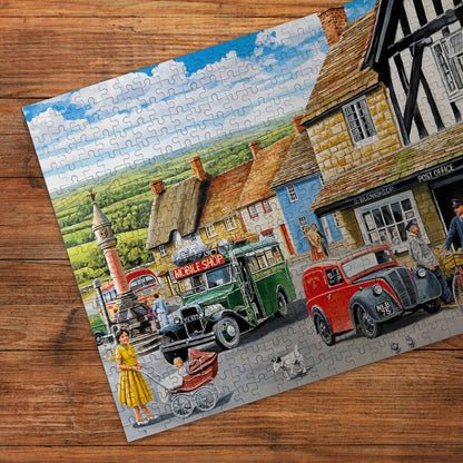 Gibsons Games Daily Deliveries 4 x 500 Piece Jigsaw Puzzle Toys G5072