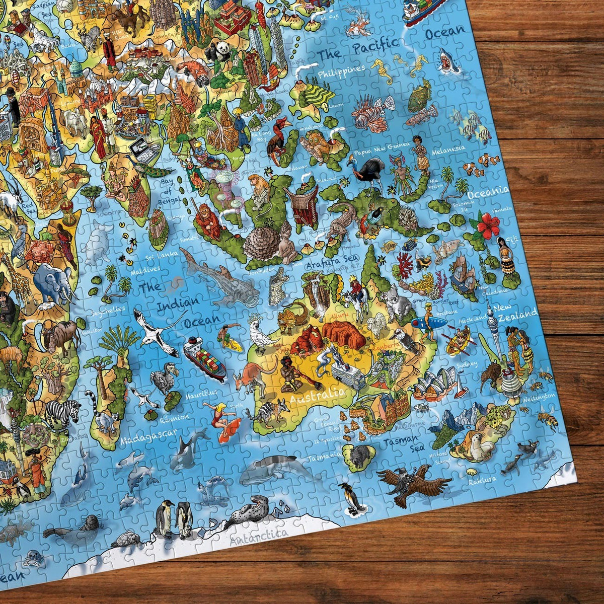 Gibsons Games Epic Earth 1000 Piece Jigsaw Puzzle Toys G7181