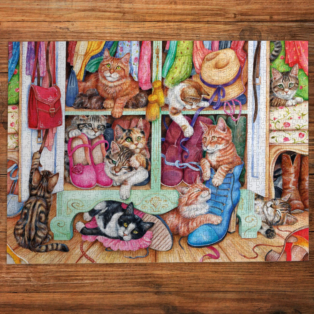 Gibsons Games Puss In Boots 1000 Piece Jigsaw Puzzle Toys G6472