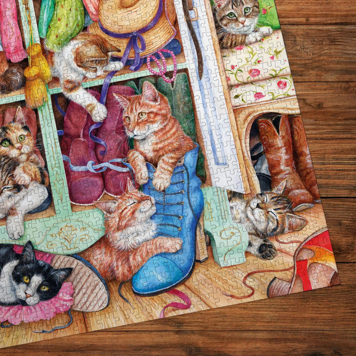 Gibsons Games Puss In Boots 1000 Piece Jigsaw Puzzle Toys G6472