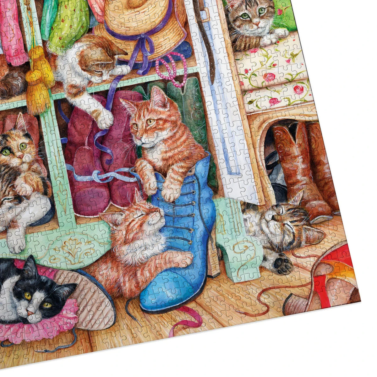 Gibsons Games Puss In Boots 1000 Piece Jigsaw Puzzle Toys G6472