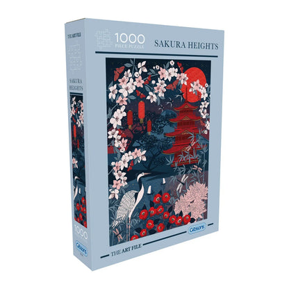 Gibsons Games The Art File: Sakura Heights 1000 Piece Jigsaw Puzzle Toys G7226
