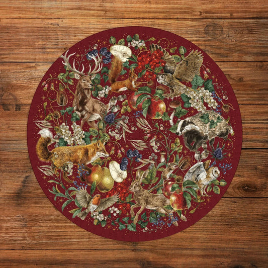 Gibsons Games The Art File: Winter Story 500 Piece Circular Jigsaw Toys G3712