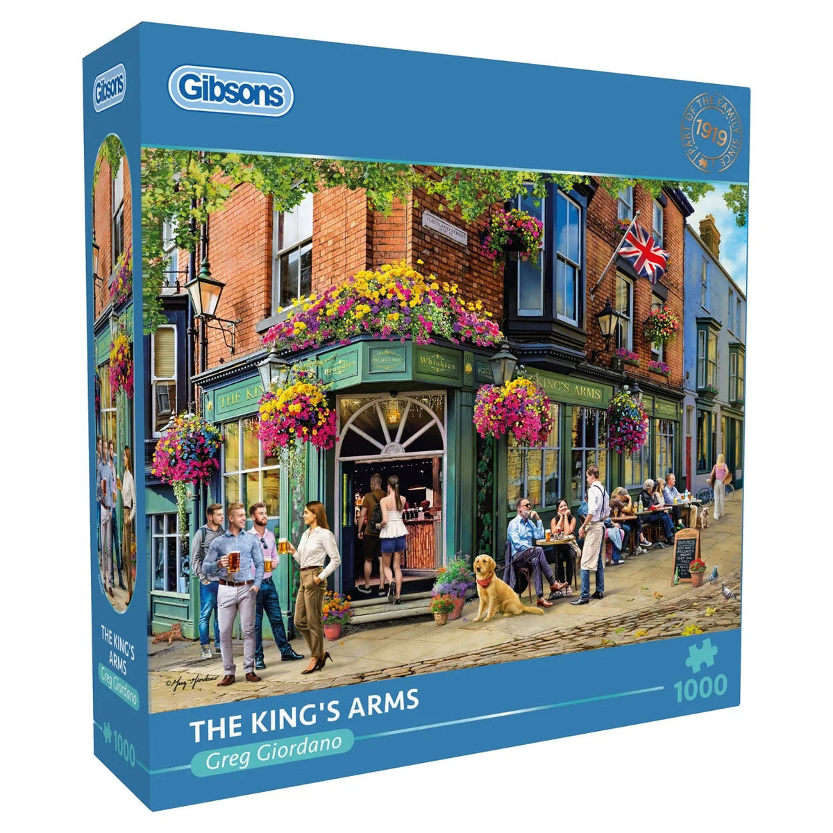 Gibsons Games The King's Arms 1000 Piece Jigsaw Puzzle Toys G6467
