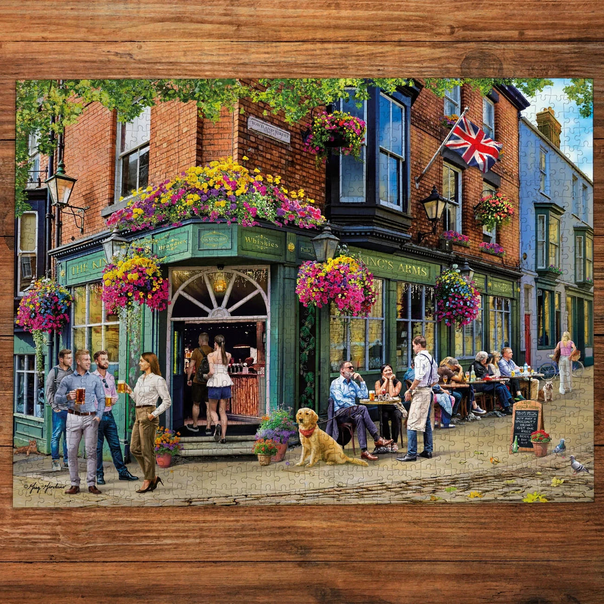 Gibsons Games The King's Arms 1000 Piece Jigsaw Puzzle Toys G6467