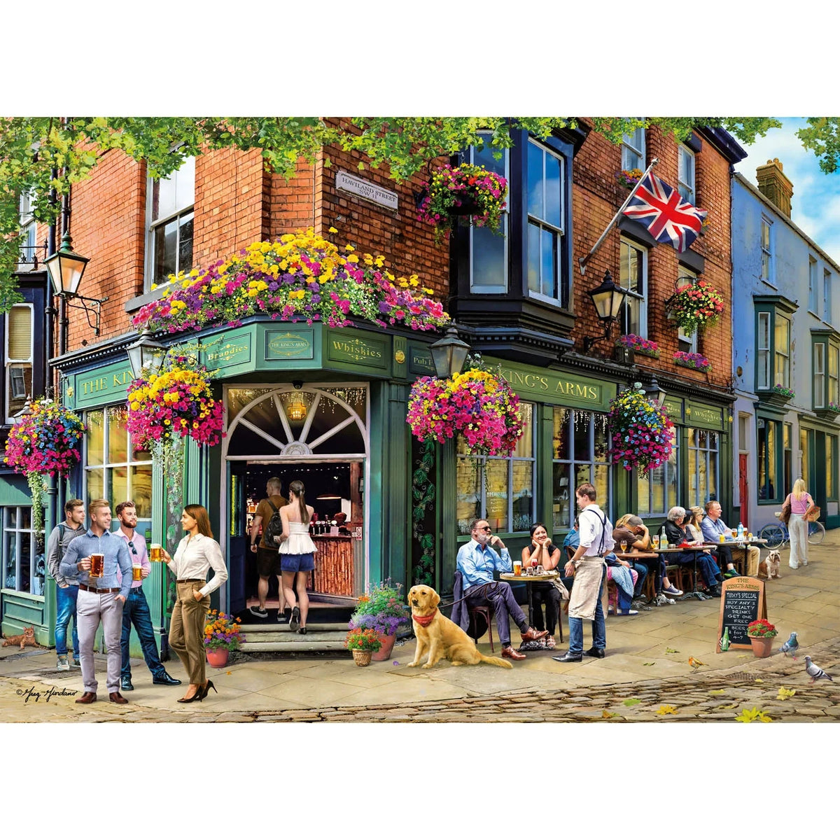 Gibsons Games The King's Arms 1000 Piece Jigsaw Puzzle Toys G6467