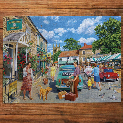 Gibsons Games Vet On Call 1000 Piece Jigsaw Puzzle Toys G6482