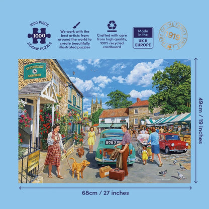 Gibsons Games Vet On Call 1000 Piece Jigsaw Puzzle Toys G6482