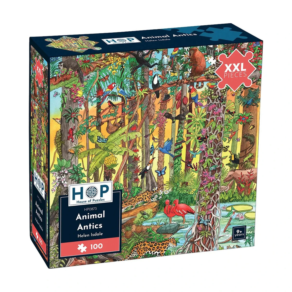 House Of Puzzles Animal Antics 100XXL Piece Jigsaw Puzzle Toys HP0873