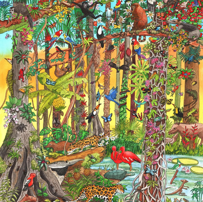 House Of Puzzles Animal Antics 100XXL Piece Jigsaw Puzzle Toys HP0873
