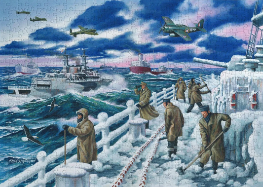 House Of Puzzles Arctic Convoy Big 500 Piece Jigsaw Puzzle Toys HP0875