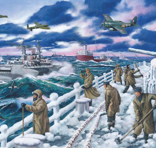 House Of Puzzles Arctic Convoy Big 500 Piece Jigsaw Puzzle Toys HP0875