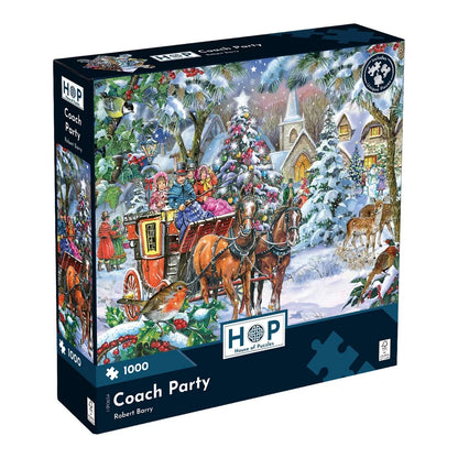 House Of Puzzles Coach Party 1000 Piece Jigsaw Puzzle Toys HP0654