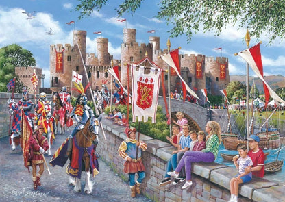 House Of Puzzles Conwy Castle 150 Piece Tube Puzzle Toys RTHP0802