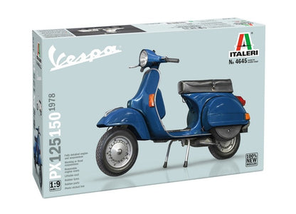 ITALERI 1;9 1/9 Piaggio Vespa PX 125/150 1978 Model Kit 4645