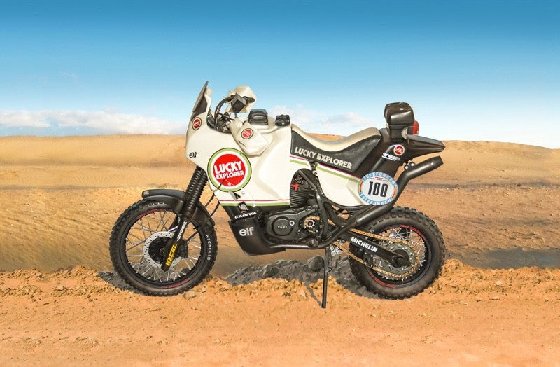 ITALERI 1:9 1/9 Cagiva “Elephant” 850 Paris Dakar 1987 SCALE MOTORCYCLE KIT 4643