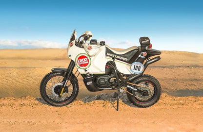 ITALERI 1:9 1/9 Cagiva “Elephant” 850 Paris Dakar 1987 SCALE MOTORCYCLE KIT 4643
