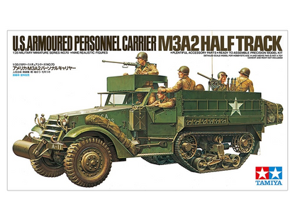 Tamiya Model Kit 1/35 U.S. Armoured Personnel Carrier M3A2 Half-Track 35070