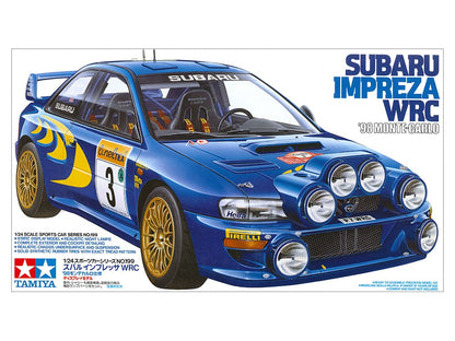 Tamiya Model Kits 1/24 1:24 Subaru Impreza WRC '98 Monte Carlo Car Model 24199