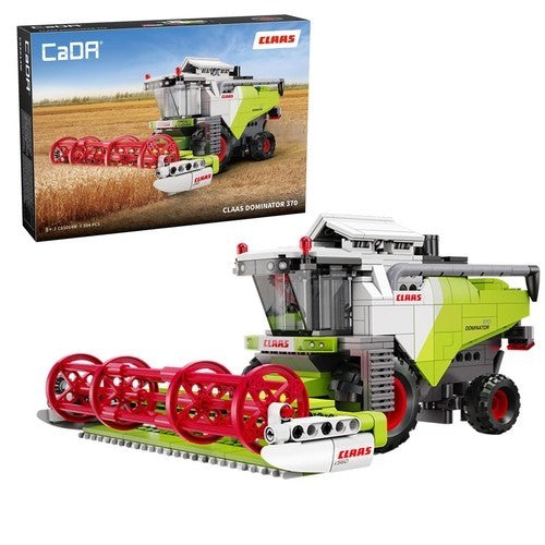 CaDA Building Bricks CLAAS Dominator 370 Combine Harvester - 348 pcs C65014W
