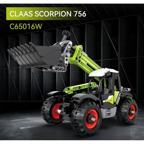 CaDA Building Bricks CLAAS Scorpion 756 Farm Telehandler - 401 pcs C65016W