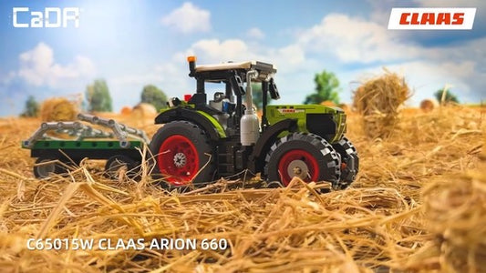 CaDA Building Bricks CLAAS Arion 660 Farm Tractor - 448 pcs C65015W