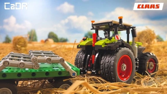 CaDA Building Bricks CLAAS Arion 660 Farm Tractor - 448 pcs C65015W