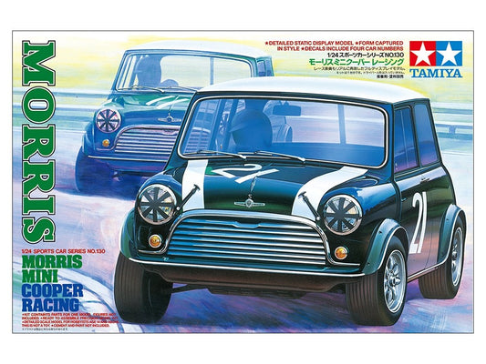 Tamiya Model Kit 1/24 1:24 Morris Mini Cooper Racing Model Car kit 24130