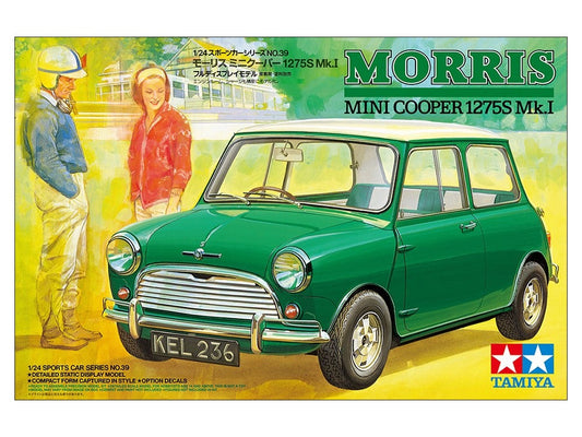 Tamiya Model Kit 1/24 1:24 Austin Mini Cooper red 1275S Mk.I  model kit 24039