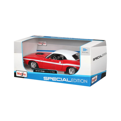 Maisto 1:24 1/24 2014 DODGE CHALLENGER R:T COUPE 1970 DIE CAST MODEL M31263