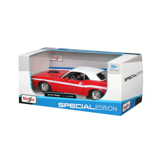Maisto 1:24 1/24 2014 DODGE CHALLENGER R:T COUPE 1970 DIE CAST MODEL M31263
