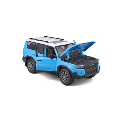 TOYOTA LAND CRUISER BLUE Maisto 1:24 1/24 SCALE DIE CAST MODEL M32924