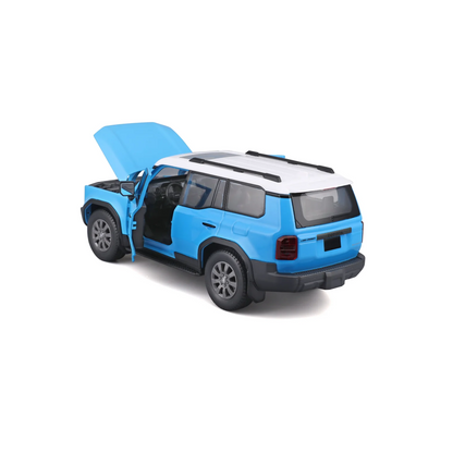 TOYOTA LAND CRUISER BLUE Maisto 1:24 1/24 SCALE DIE CAST MODEL M32924