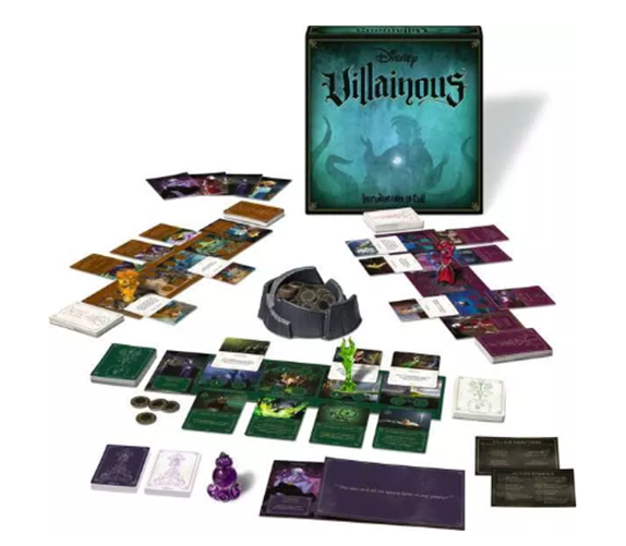 Disney Villainous Board Game Refresh Ravensburger Introduction to Evil Strategy