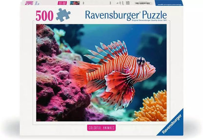 Ravensburger Red Lionfish 500 Piece Jigsaw Puzzle 12001334