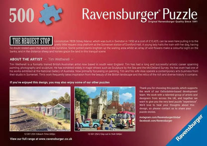 Ravensburger The Request Stop 500 Piece Jigsaw Puzzle 12001278