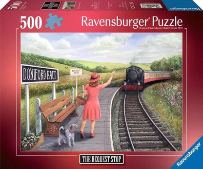 Ravensburger The Request Stop 500 Piece Jigsaw Puzzle 12001278