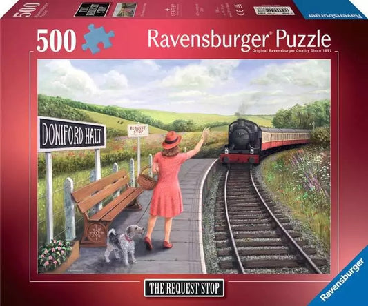 Ravensburger The Request Stop 500 Piece Jigsaw Puzzle 12001278