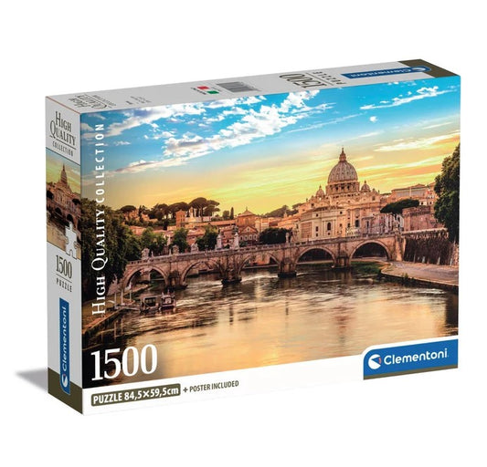 Clementoni Rome, Italy 1500 Piece Jigsaw Puzzle Toys 31717