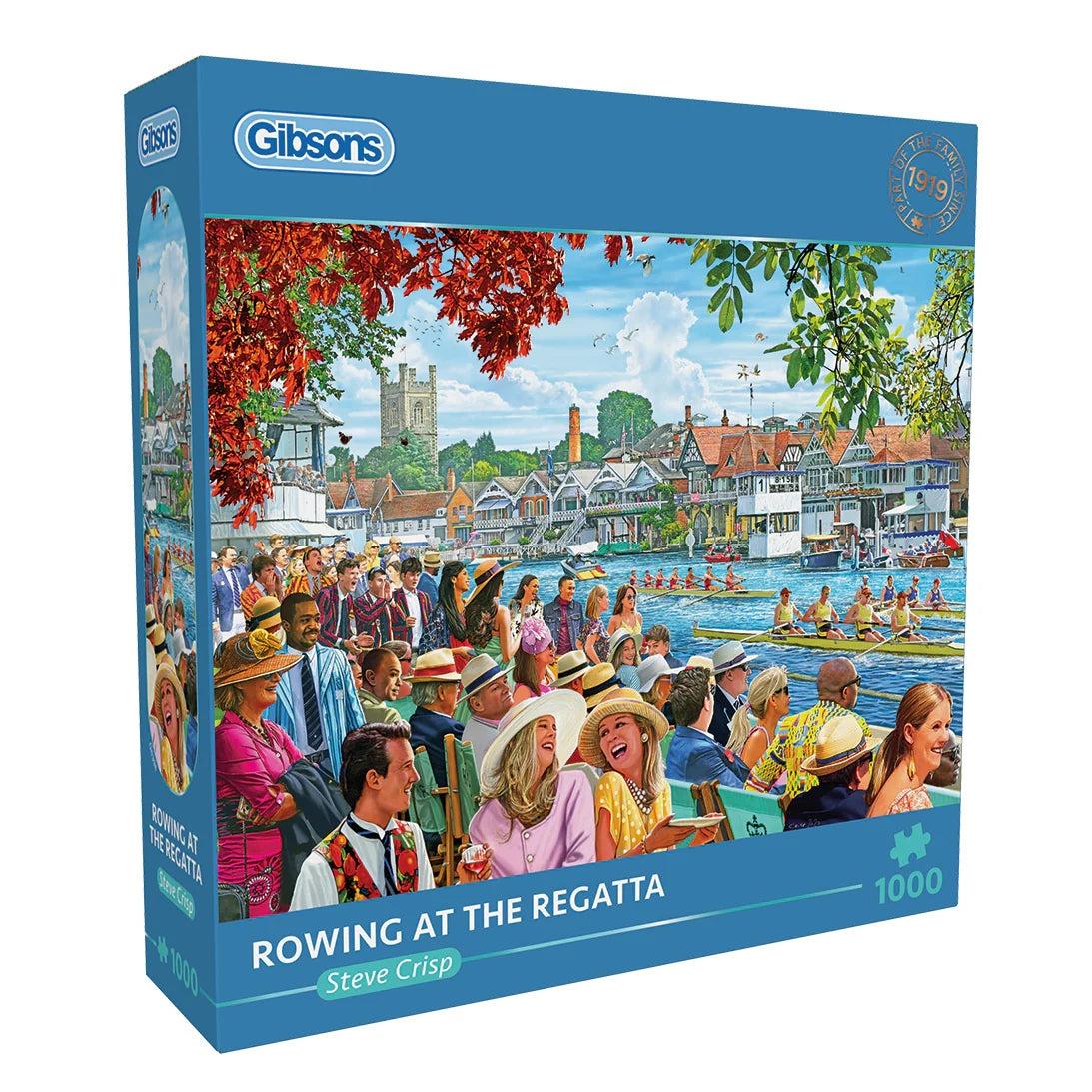 Gibsons Rowing At The Regatta 1000 Piece Jigsaw Puzzle G6398
