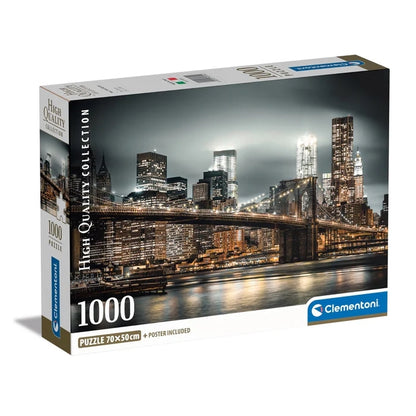 Clementoni New York Skyline 1000 Piece Jigsaw Puzzle Toys 39704
