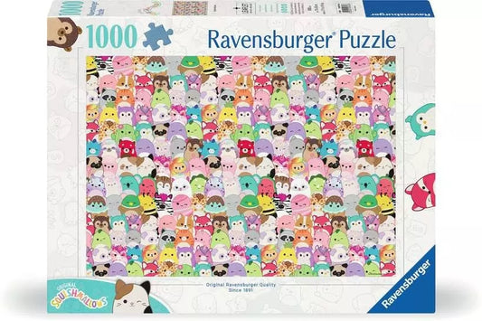 Ravensburger Squishmallows Challenge 1000 Piece Jigsaw Puzzle