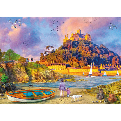 Gibsons ST Michael's Mount 1000 Piece Jigsaw Puzzle G6410