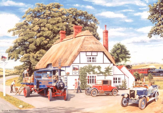 House Of Puzzles The Railway Inn 500 Piece Jigsaw Puzzle HP0223