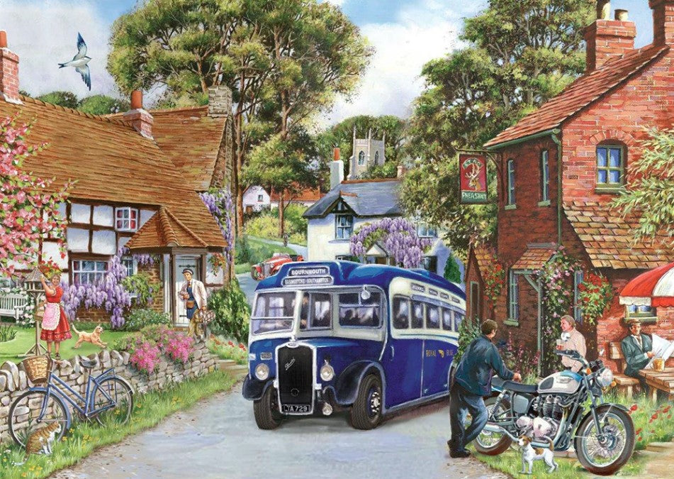 House Of Puzzles Tight Corner 500 Piece Jigsaw Puzzle HP0386