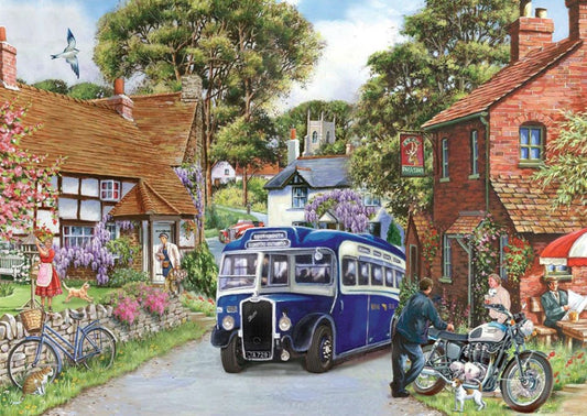 House Of Puzzles Tight Corner 500 Piece Jigsaw Puzzle HP0386